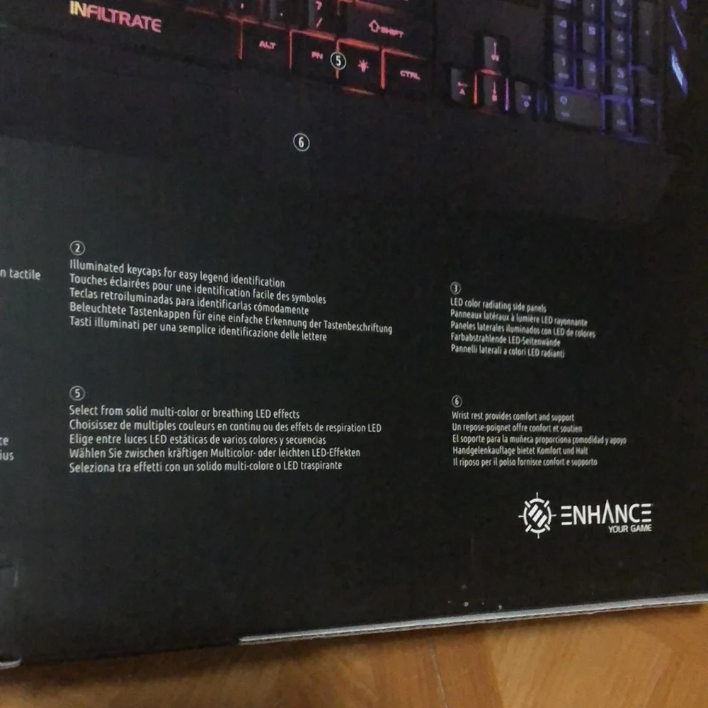New gaming keyboard